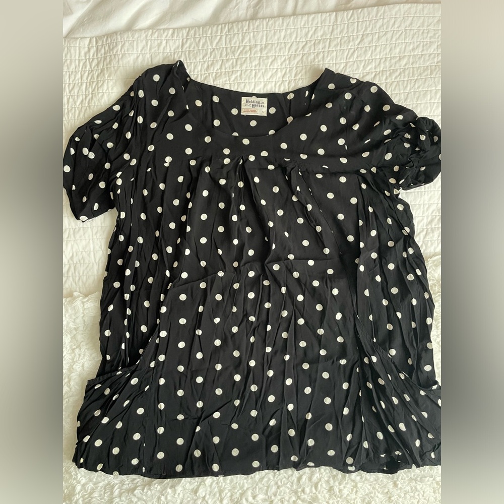 Holding Horses (Anthropologie) lightweight rayon top